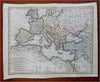 Ancient Europe Roman Empire North Africa Hispania Gaul Italy 1797 Neele map