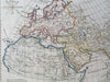 Ancient World Europe North Africa Middle East India Mediterranean 1797 map