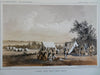 American Indians Nez Perces Gros Ventres Fort Okinakane 1860 Lot x 6 prints
