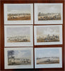 American Indians Assinniboines Flatheat Indian Bureau Soldiers 1860 Lot x 3