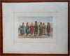 Laplanders & Esquimaux Ethnic & Costume View Winter Clothing 1882 fashion print