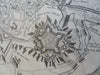 Tournay Hainaut Belgium Siege Plan c. 1745 Basire engraved city plan troops