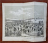 Central Park NYC Ice Skating Pond 1861 Civil War era winter landscape view