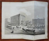Bible House Cooper Institute Tompkins Market New York City 1861 street scene