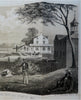 Hellgate Ferry New York City 86th Street 1861 Valentine landscape city view