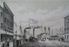 New York City Landing Courtland Street Hudson River Line 1855 Historical Print