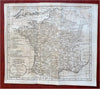 Revolutionary France Paris Marseilles Orleans Bordeaux 1796 Amos Doolittle map