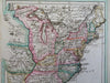 Western Territories Florida United States 1818 Walch rare territorial map
