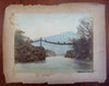 Japan photos c. 1880 Yokohama Tokyo Lot x 8 albumen photographs Sedan Chairs