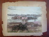 Japan photos c. 1880 Yokohama Tokyo Lot x 8 albumen photographs Sedan Chairs