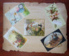Japan photos c. 1880 Yokohama Tokyo Lot x 8 albumen photographs Sedan Chairs