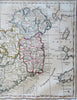 Ireland w/ Discovery Nymph Bay by Capt. Doyle 1806 Barlow & Brightly HC map