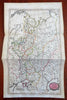 Russian Empire Muscovy Ukraine Crimea Poland Finland 1806 Barlow hand color map