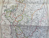 Russian Empire Muscovy Ukraine Crimea Poland Finland 1806 Barlow hand color map