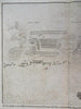 Battle of Wynendale War of Spanish Succession c. 1745 Basire engraved battle map
