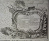 Battle of Wynendale War of Spanish Succession c. 1745 Basire engraved battle map