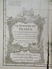 Revolutionary France National Assembly 1790-2 Vaugondy 1793 Delamarche large map