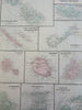 Islands of the World Malta Fiji Tahiti Bermuda Trinidad 1895 scarce Bradley map