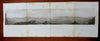 Goshoot Passage RR survey Expedition Western US 1861 engraved panoramic view