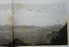 Goshoot Passage RR survey Expedition Western US 1861 engraved panoramic view