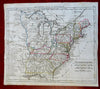 United States Company Ohio Illinois Army Lands Grants 1806 Glot rare map