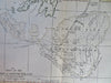 Newfoundland Fishing Banks Halibut Cod Great Bank c. 1890's nautical map