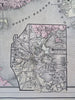 Boston Massachusetts South Boston Charleston Cambridge 1887 Bradley-Mitchell map