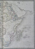 Africa Continent Mts. of Moon Donga 1846 Thierry uncommon folio sheet map