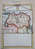 Grand Tartary Mongolia China Korea Siberia 1683 Mallet miniature map