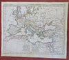Roman Empire Ancient Europe North Africa Middle East 1806 Glot historical map