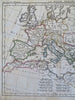 Roman Empire Ancient Europe North Africa Middle East 1806 Glot historical map
