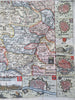 Duchy of Brabant Belgium Luxembourg Brussels Maastricht 1708 de la Feuille map