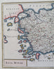 Anatolia Turkey Asia Minor Cyprus Ottoman Empire Constantinople 1768 Toms map