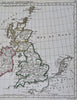 British Isles United Kingdom England Scotland Wales Ireland 1806 Herrison map