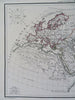 Ancient World Europe North Africa Asia India Arabia Persia 1810 scarce fine map