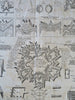 Military war Fortifications Star Forts Batter Gambions c. 1750 engraved print