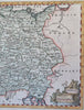Holy Roman Empire Germany Austria Prussia Bohemia 1756 Jeffery decorative map