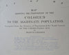 African-American Population Eastern United States 1874 Walker demographic map