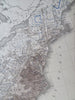 African-American Population Eastern United States 1874 Walker demographic map