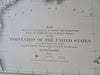 Eastern United States Population Density 1874 Walker demographic map