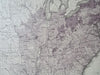 Eastern United States Population Density 1874 Walker demographic map