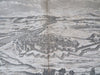 Casal Italy War of Spanish Succession c. 1740 Basire engraved folio city view