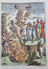 Sati Indian Funereal Rites Funeral Pyre Sacrifice 1683 Mallet print