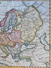 Europe Holy Roman Empire Ottomans France British Isles 1757 Jeffrys map