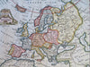Europe Holy Roman Empire Ottomans France British Isles 1757 Jeffrys map