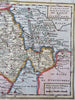 Electorate of the Palatinate Holy Roman Empire Germany 1708 de la Feuille map