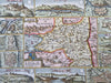 Duchy of Dauphine Kingdom France Provence Savoy Piedmont 1708 de la Feuille map