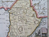 Syria Levant Tripoli Antioch Beirut Sidon Tyre 1697 Cluverius decorative map
