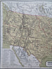 Antebellum United States Texas Utah Territory California Nebraska 1858-59 map
