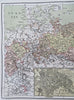 Prussia German Confederation Berlin Silesia Saxony Westphalia 1858-59 map
